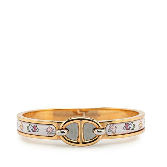 Hermes Mini Click Chaine d'Ancre Funny Ice Cream Bracelet - Picture 1 of 6